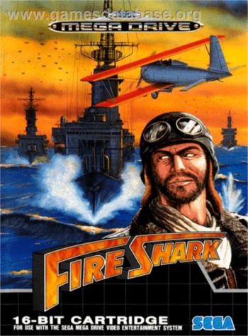 Cover Fire Shark for Genesis - Mega Drive